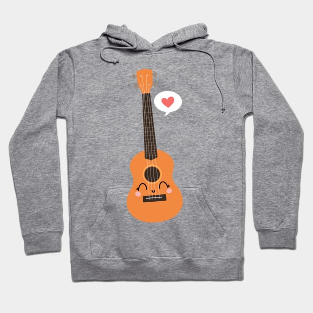 guitar love Hoodie by creativeballoon